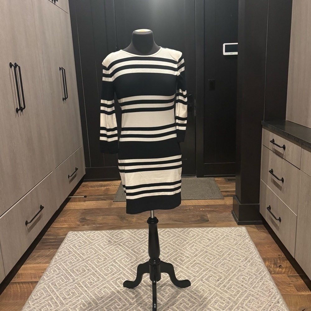 French Connection Striped Knit Dress – Size 8